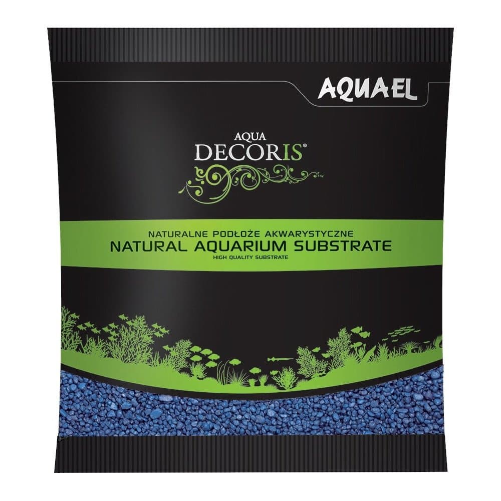 Aquael Żwirek Aqua Decoris Niebieski 1 KG