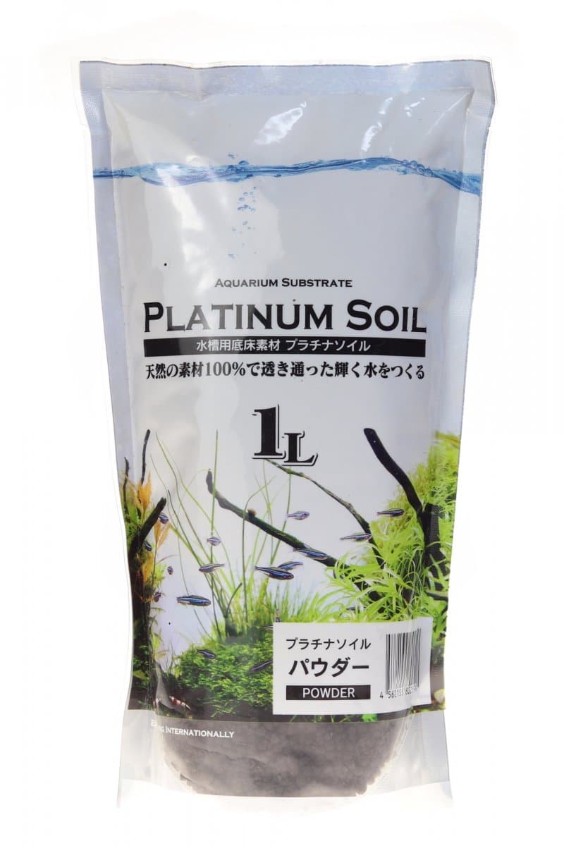 Platinum Soil Black Powder podłoże dla roślin lub krewetek 1L