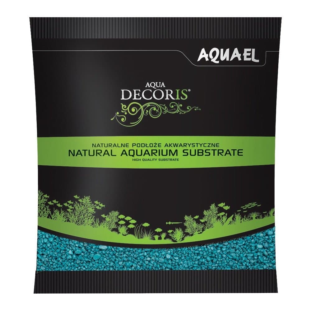 Aquael Żwirek Aqua Decoris Turkusowy 1 KG