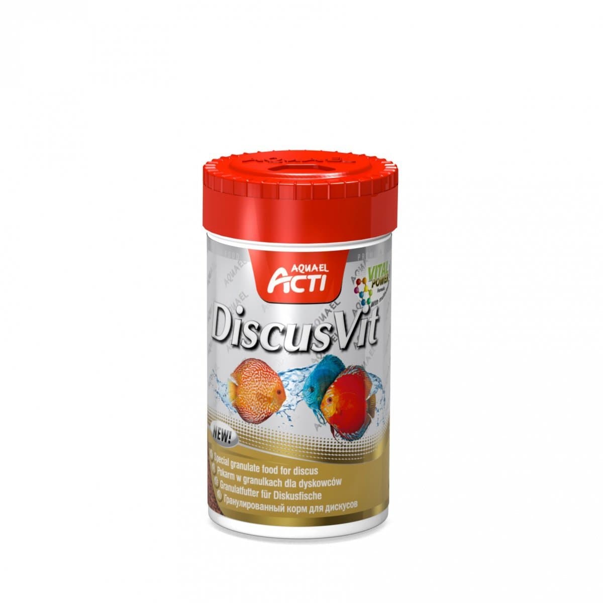 Aquael Acti Discusvit 250Ml Granuki Dla Dyskowców