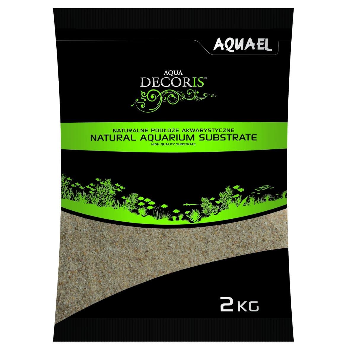 Aquael AQ Żwir Kwarcowy Średni 0,4-1,2mm 2kg