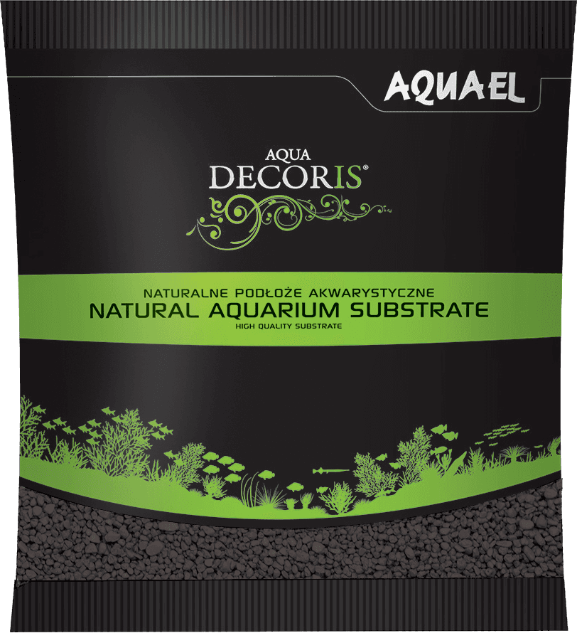 Aquael Żwirek Aqua Decoris Czarny 1 KG